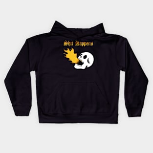 Shit Happens Kids Hoodie